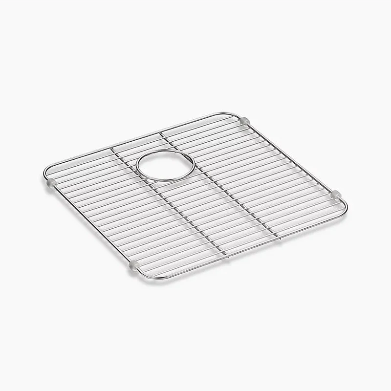 Iron/Tones Stainless Steel Sink Grid (14.69" x 12.88" x .75")