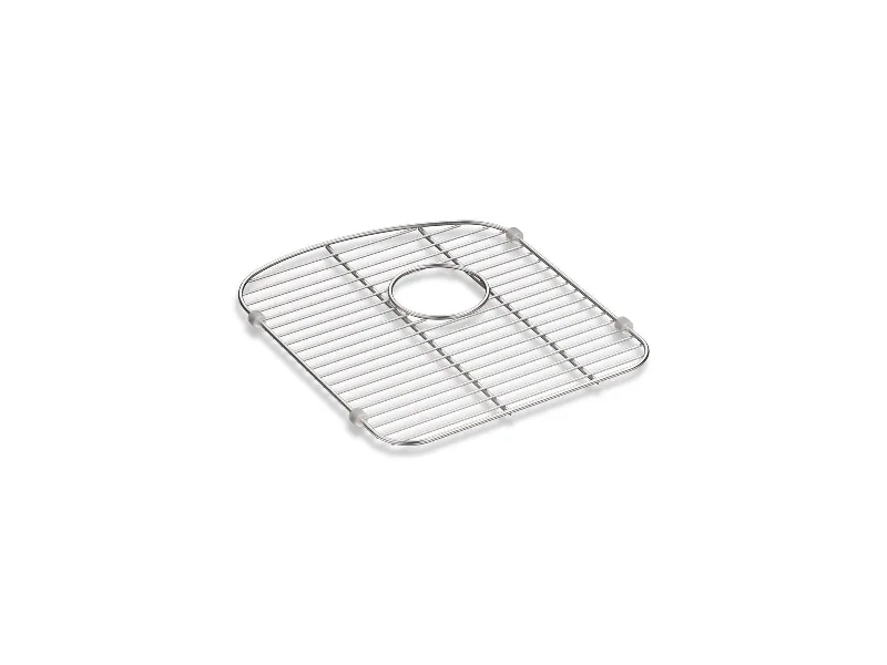 Langlade Sink Grid in Stainless Steel (15.75" x 13.94" x 1.06") - Left Bowl