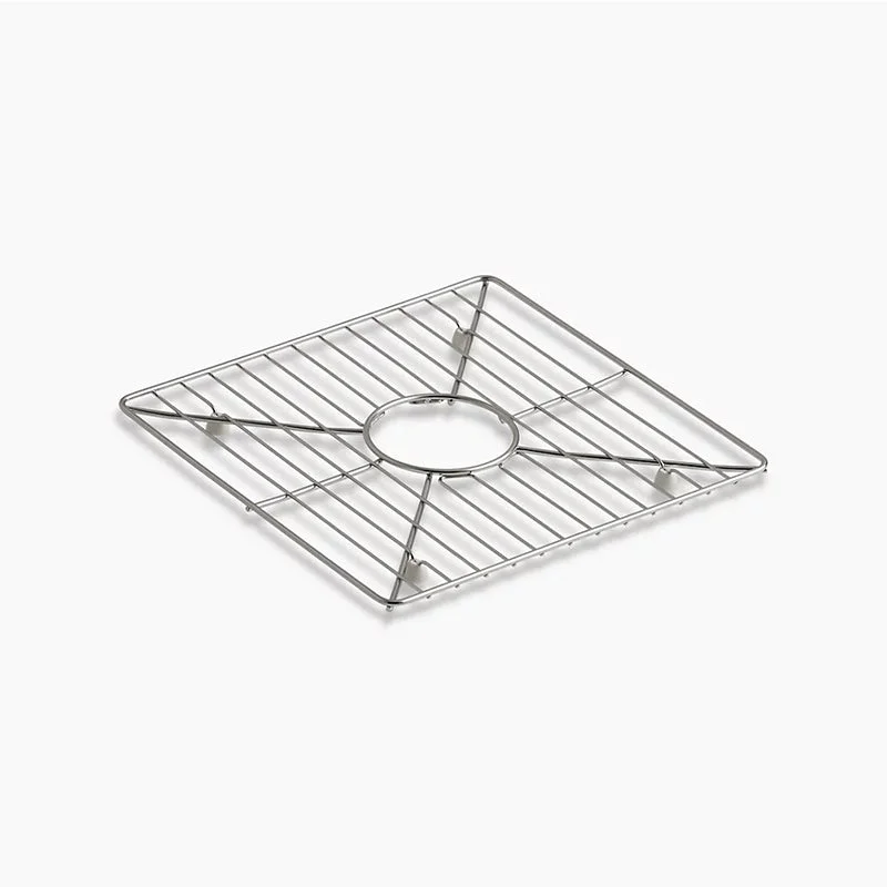 Poise Stainless Steel Sink Grid (13.19" x 13.19" x 1")